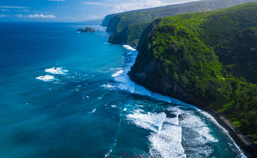Big Island Hawaii Aerial