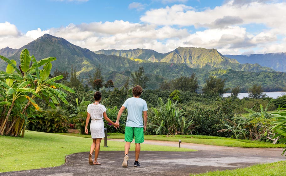 Flitterwochen auf Kauai Hawaii