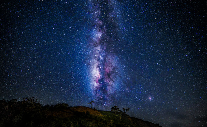 Mauna Kea Berg Hawaii Sterne